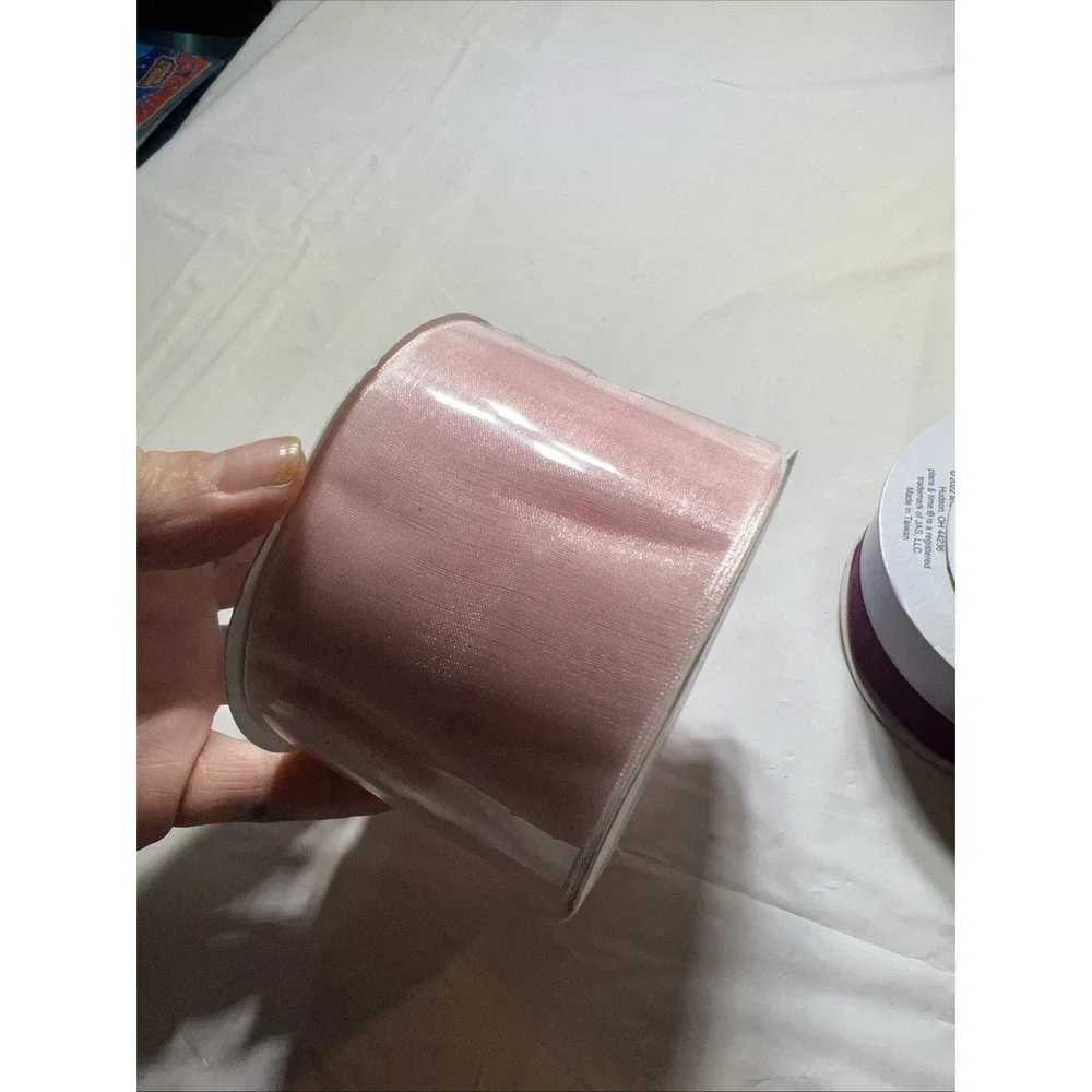 Lot Of 6 Rolls Of Crafting Ribbon #1